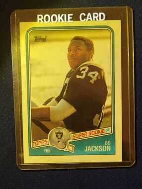 🏈1988 BO Jackson Rookie Topps Possible PSA 9 Candidate 🏈